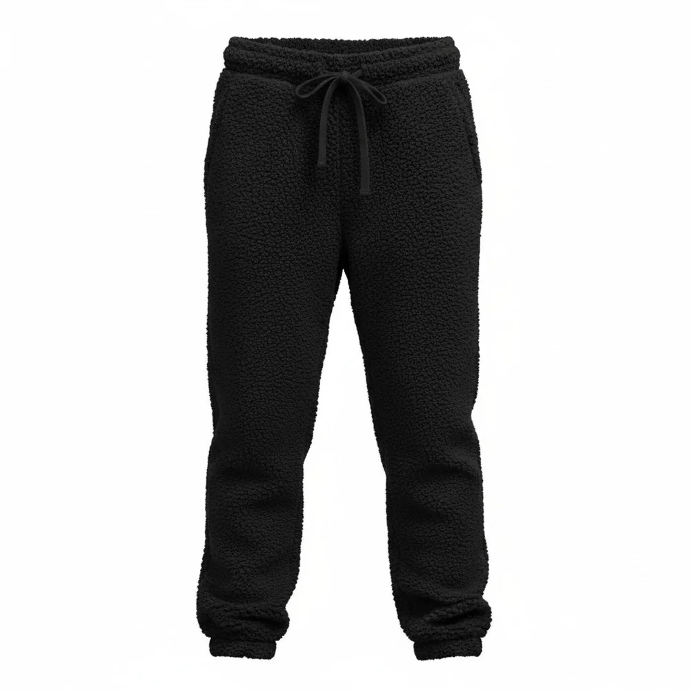 Epic Threads Cozy Black Kids Bottoms Size 7 NWT Pockets Fleece